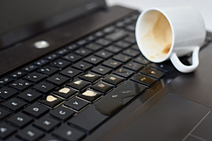 What to Do When You Spill Liquid on Your Laptop