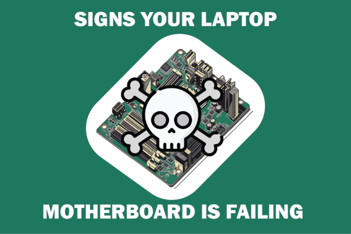 Signs Your Laptop's Motherboard is Failing