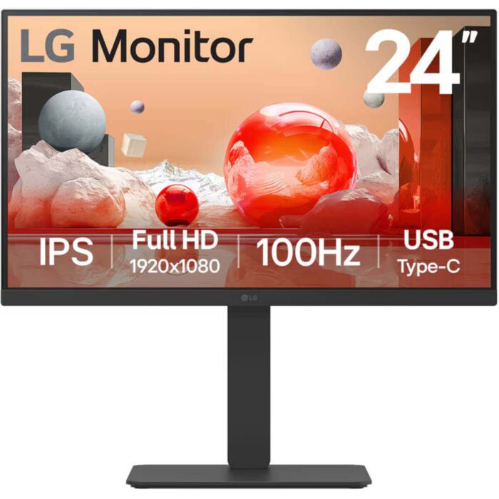LG 24BA650-B.AAU 24" FHD USB-C Monitor
