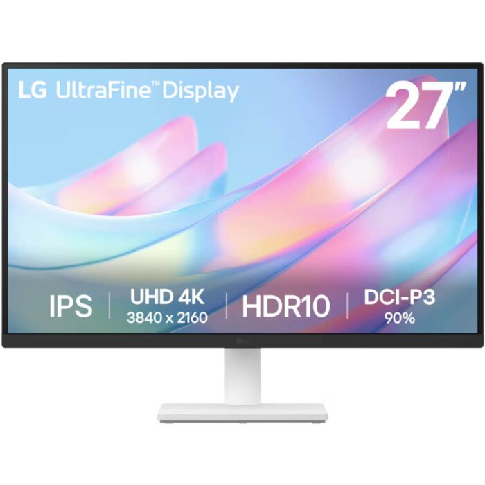 LG 27US500-W UltraFine HDR10 27" 4K UHD Monitor