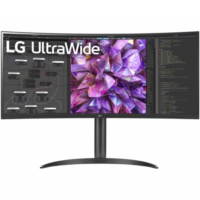 LG 34WQ75C-B.AAU UltraWide 34" QHD Curved Monitor