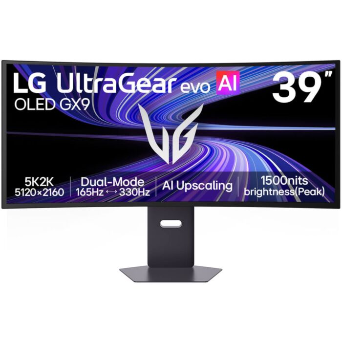 LG 39-inch UltraGear evo GX9, 5K2K OLED Gaming Monitor [39GX950B-B]