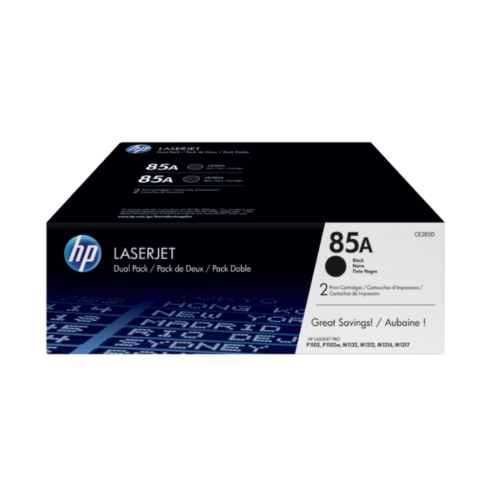 HP #85A Twin Pack CE285AD HP #85A Twin Pack CE285AD