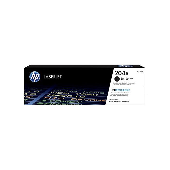 HP 204A Black LaserJet Toner Cartridge [CF510A]
