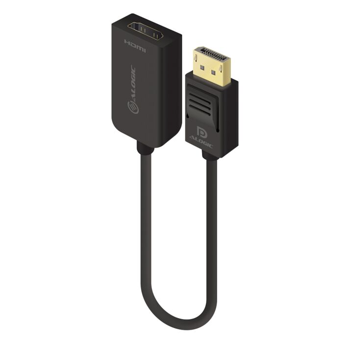 ALOGIC 15cm Display Port Male to HDMI Female [DP-HDMI-ADP]