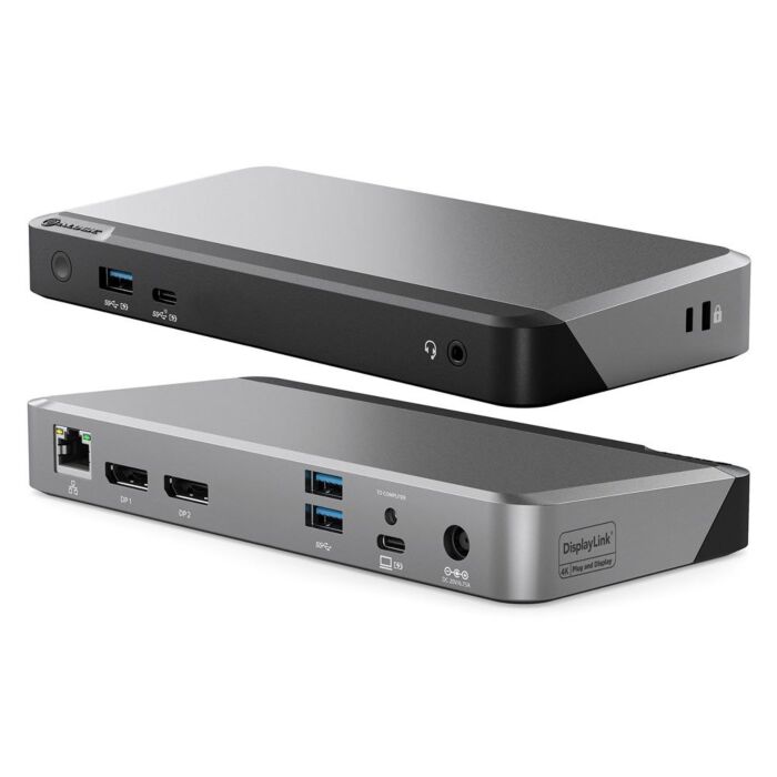 ALOGIC Universal Dual 4K Docking Station with 65W Power Delivery [DUPRDX2-WW]