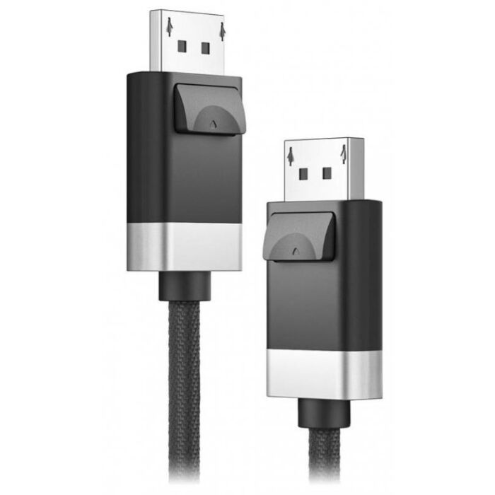 ALOGIC Fusion DisplayPort to DisplayPort Cable V1.4 – Male to Male – 2m – up to 4K@60Hz [FUDP2-SGR]
