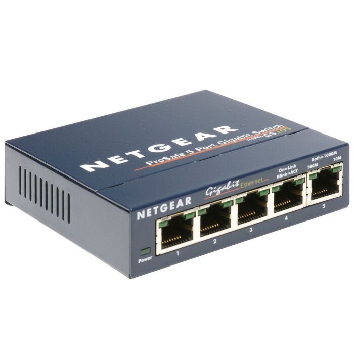 Netgear GS105,5-Port Gigabit Ethernet Switch- 5 years Warranty