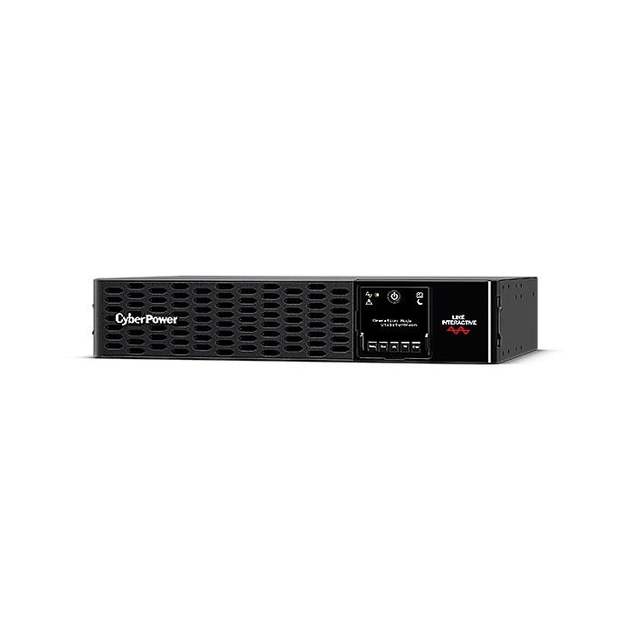 CyberPower PRO Rack/Tower LCD 1000VA / 1000W (10A) 2U Line Interactive UPS [PR1000ERTXL2U]