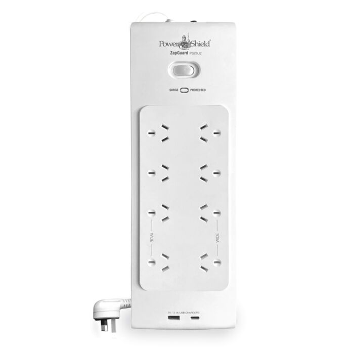 PowerShield ZapGuard 8 Way Surge Board [PSZ8U2]