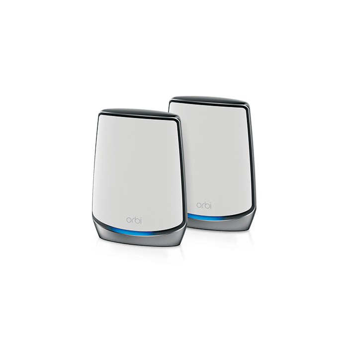 Netgear Orbi AX6000 [RBK852-100AUS] Tri-band Mesh WiFi 6 System- 2 pack
