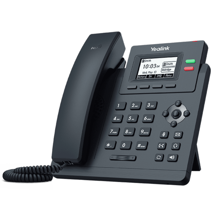 Yealink T31P 2 Line IP phone [SIP-T31P] 132x64 LCD, PoE. No Power Adapter included