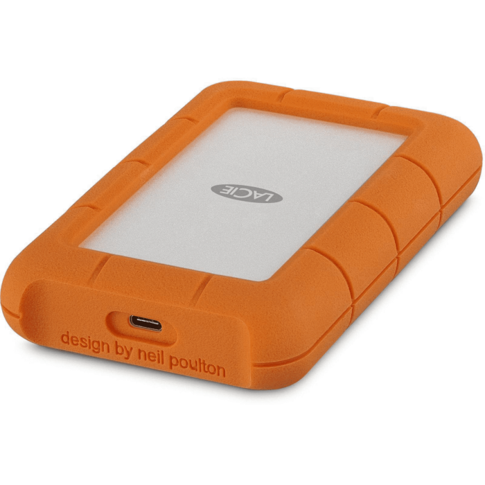 LaCie Rugged 2TB [STFR2000800] USB-C Portable Drive