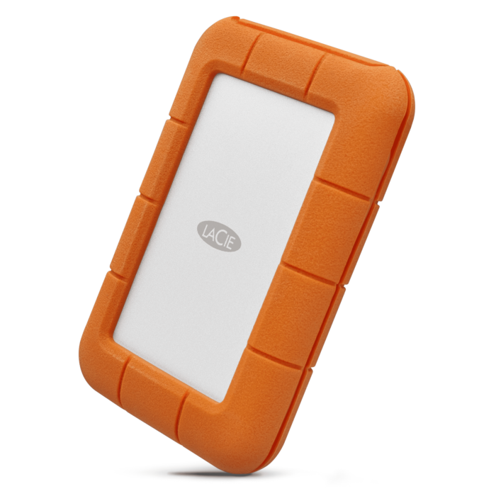 LaCie 5TB Rugged [STFR5000800] 2.5in USB-C Rescue 2.5in USB-C (C To A Cable Incl)