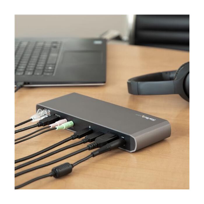 Startech [TB3DK2DPPD] Dual-4K Monitor Thunderbolt 3 Dock with DisplayPort *Last Unit* Clearance