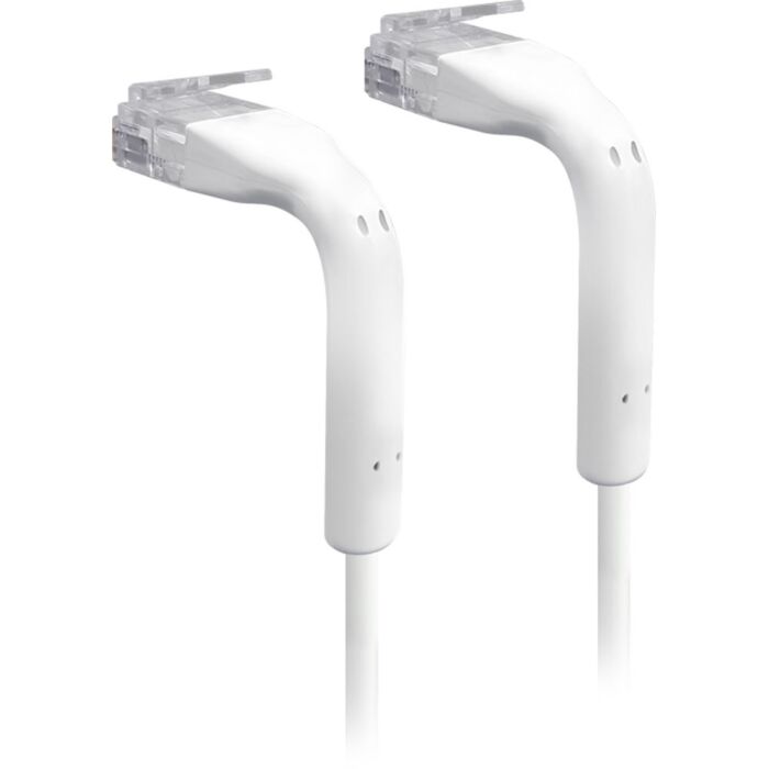 Ubiquiti UniFi Cat6 Patch Cable 1m Ultra-Thin 3mm Diameter RJ45 - White [U-CABLE-PATCH-1M-RJ45]