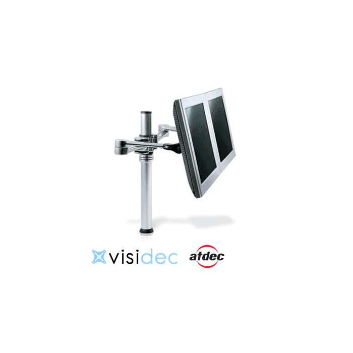 Atdec Visidec Focus LCD Double Swing Arm [VF-AT-D]