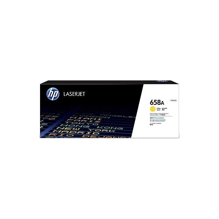 HP #658A Yellow Toner W2002A