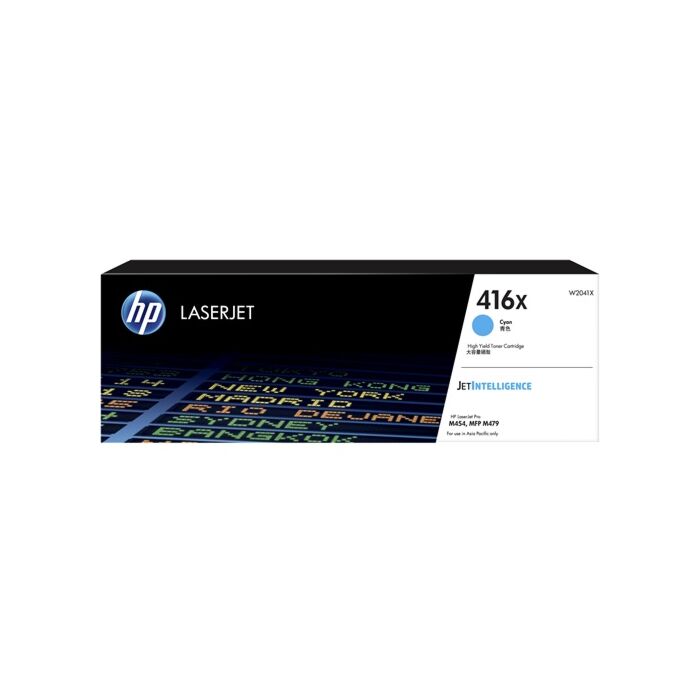 HP #416X Cyan Toner W2041X HP #416X Cyan Toner W2041X