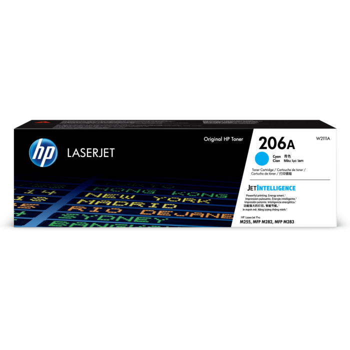 HP #206A Cyan Toner W2111A - 1,250 pages [W2111A]