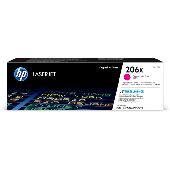 HP #206X Magenta Toner [W2113X] 2,450 pages