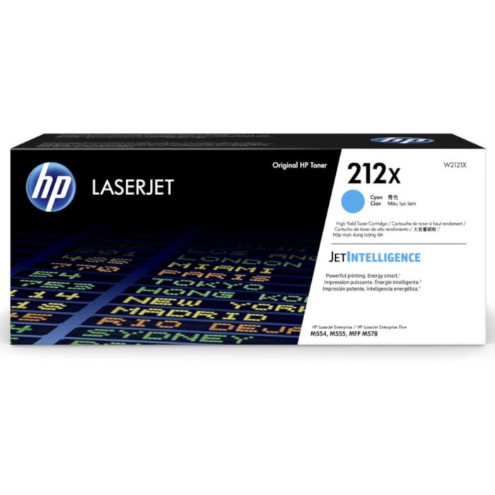 HP #212X Cyan Toner W2121X [W2121X] - 10,000 pages