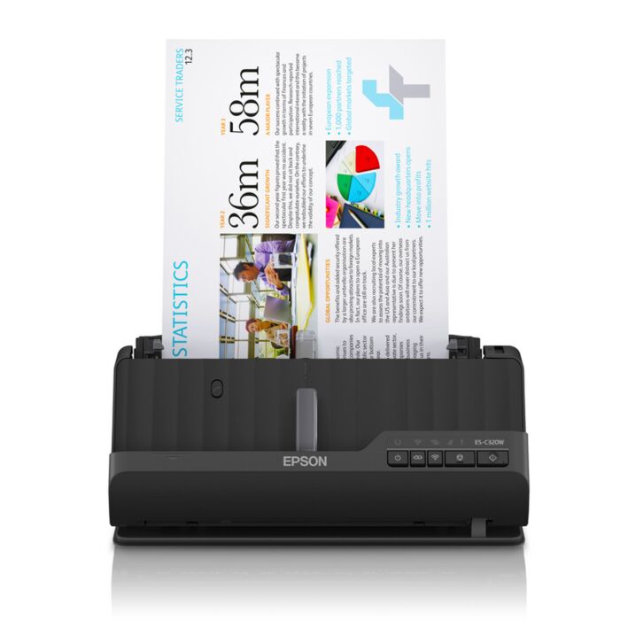 Epson Workforce ES-C320W Document Scanner [B11B270501] A4/Colour/600dpi