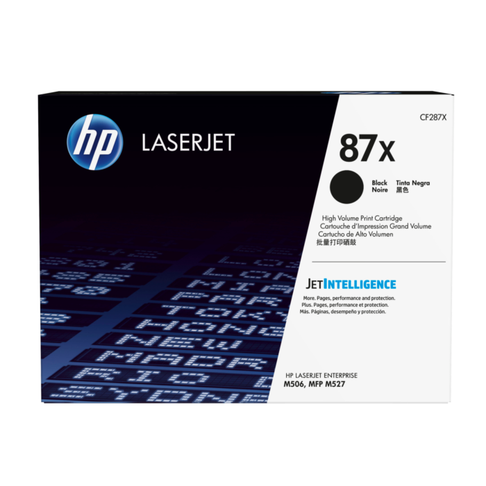 HP 87X [CF287X] Black 18000 Pages LaserJet Toner Cartridge