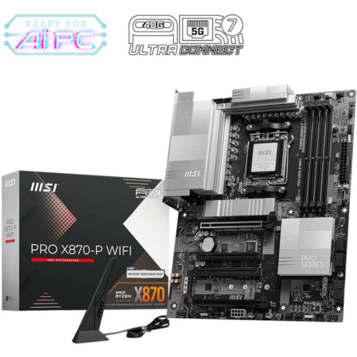 MSI PRO X870-P WIFI, AMD AM5 ATX Motherboard [PRO X870-P WIFI]