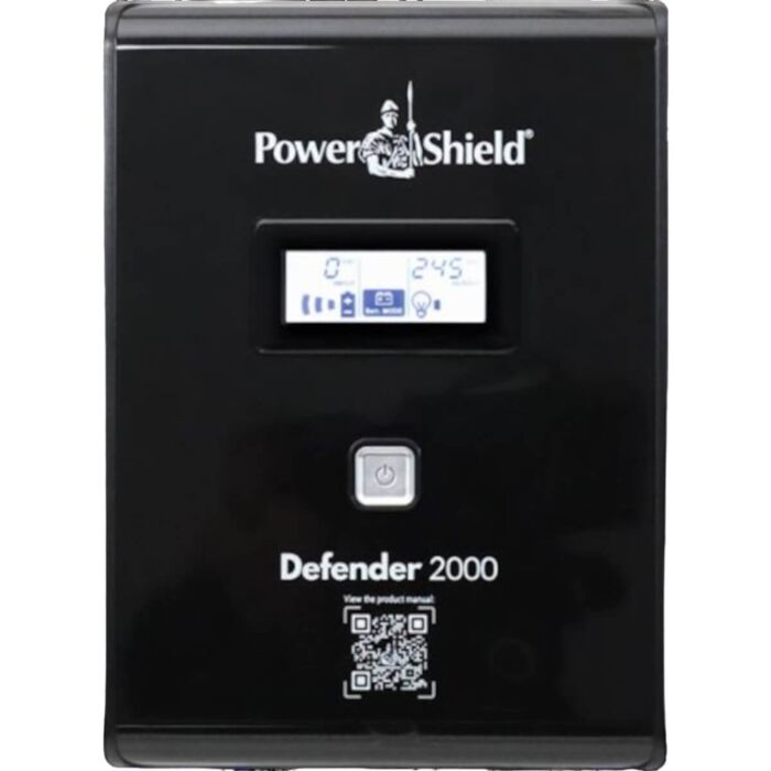 PowerShield PSD2000 Defender 2000VA / 1200W Line Interactive Tower UPS with AVR