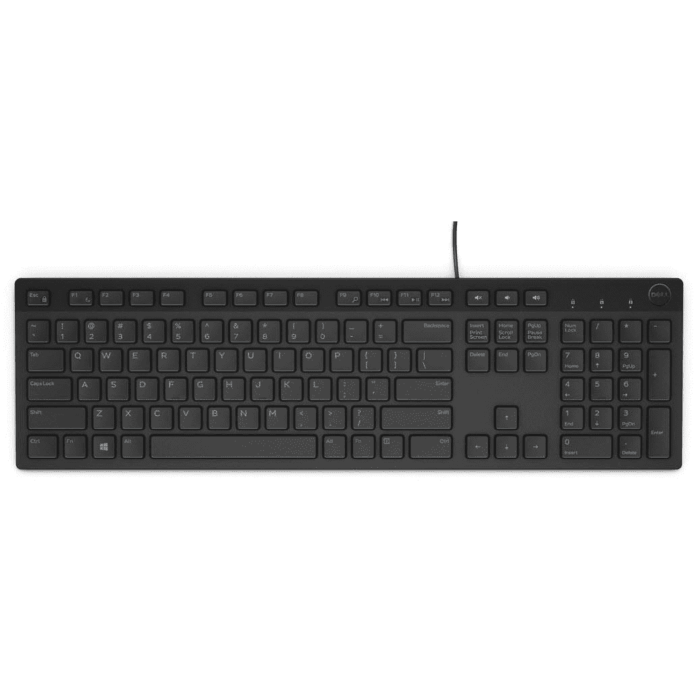 Dell KB216 Wired Multimedia Keyboard Black [580-AHHG]