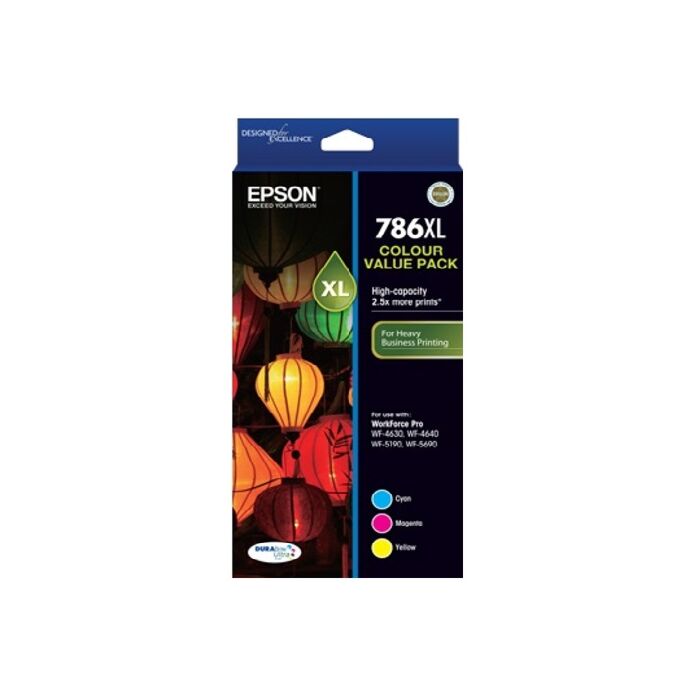 Epson 786XL 3 Col Value Pack Epson 786XL 3 Col Value Pack