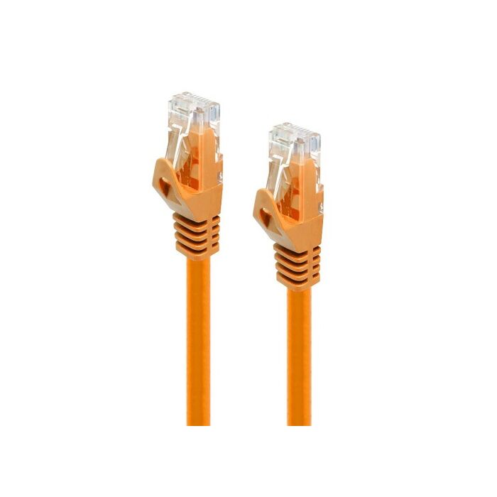 ALOGIC 0.5m CAT6 Network Cable - Orange [C6-0.5-Orange]