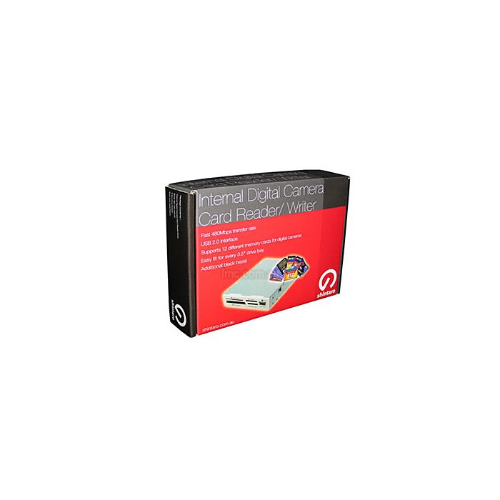 Shintaro 3.5" Internal 30-in-1 Card Reader Shintaro 3.5" Internal 30-in-1 Card Reader