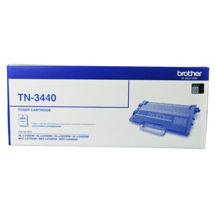 Brother TN-3440 Black High Yield 8K Toner Brother TN-3440 Black High Yield 8K Toner