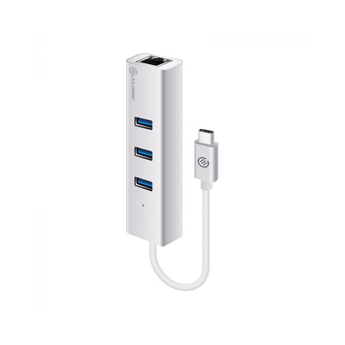 ALOGIC USB-C to Gigabit Ethernet & 3 Port USB Hub -Prime Series [VPLUC3AGE]
