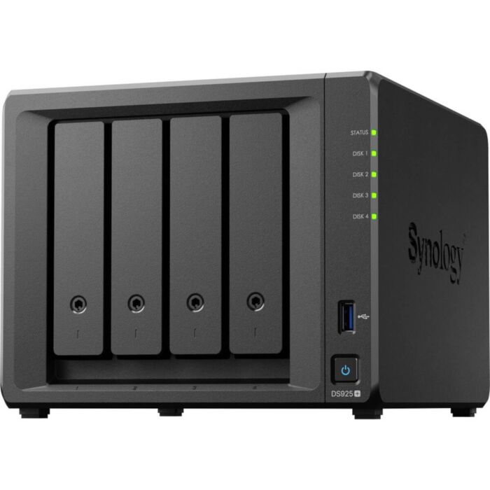 Synology DiskStation DS925+ 4-Bay Tower NAS Synology DiskStation DS925+ 4-Bay Tower NAS