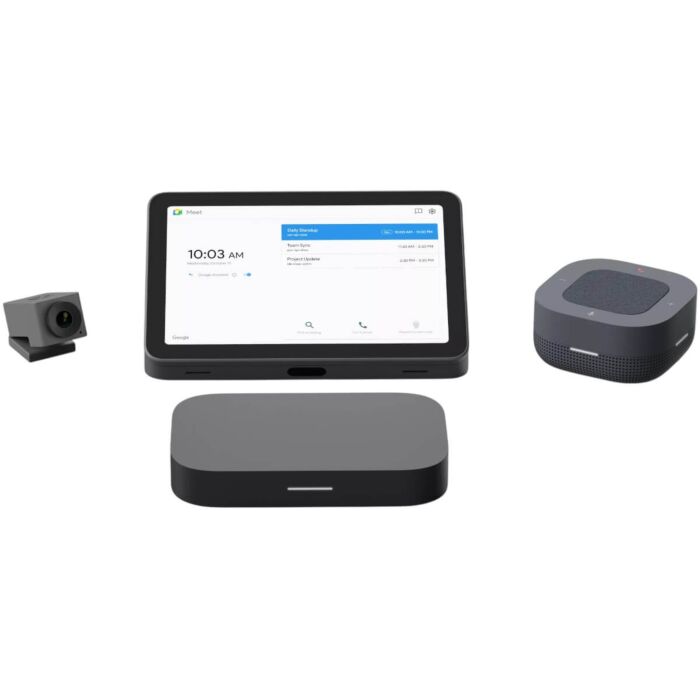 Intel 10th Gen Google Meet Large Room/Touchscreen/SpeakerMic (Logitech Rally Cam sold separately / GMH License sold separately) [GQE15A-B7057UNR]