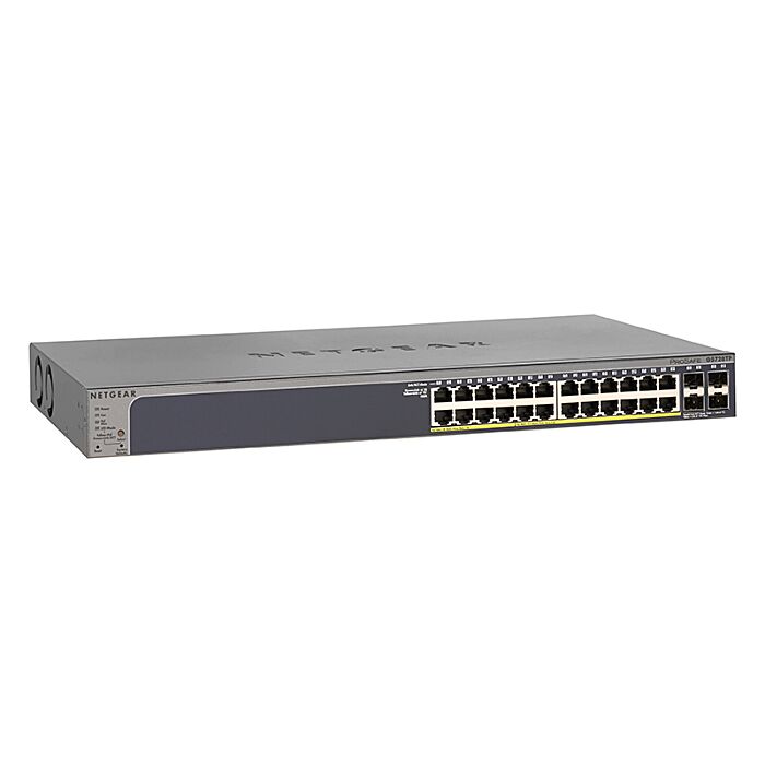 Netgear GS728TPPv3 24-Port Gigabit high-power PoE+ Ethernet Smart Switch [GS728TPP-300AUS]