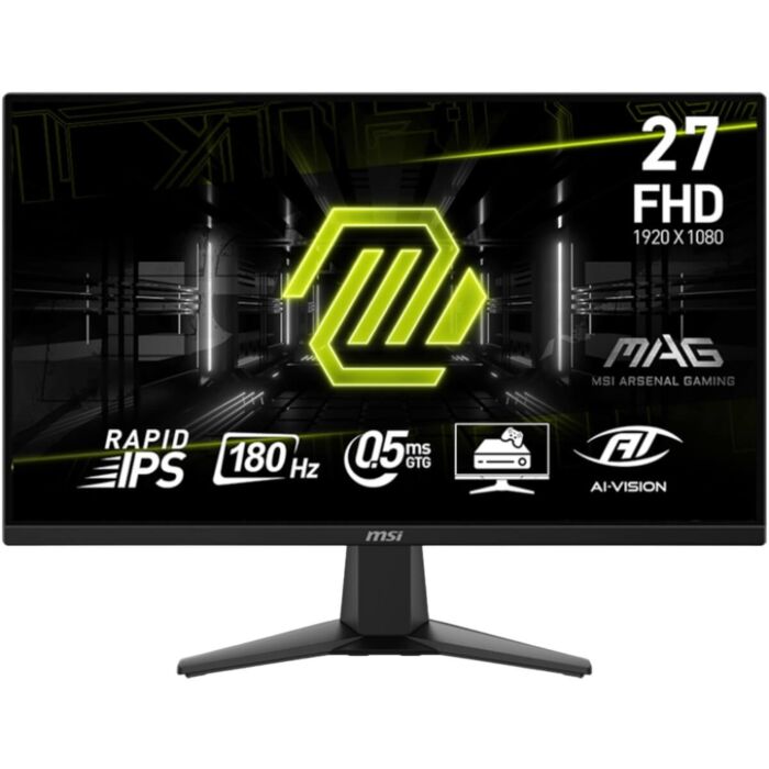 MSI MAG 275F 27" FHD Rapid IPS 180Hz Gaming Monitor - Black MSI MAG 275F 27" FHD Rapid IPS 180Hz Gaming Monitor - Black