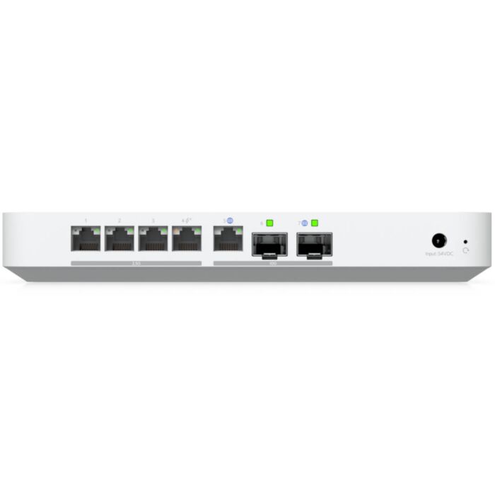 Ubiquiti Gateway Fiber, Desktop 10G Independent Gateway,Integrated 4-port 2.5 GbE Switch [UXG-Fiber]