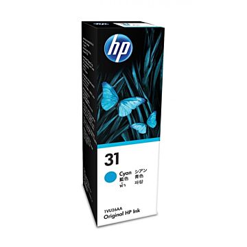 HP #31 Cyan Ink Bottle 1VU26AA