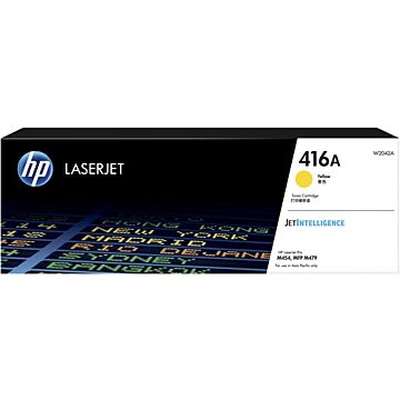 HP #416A Yellow Toner W2042A