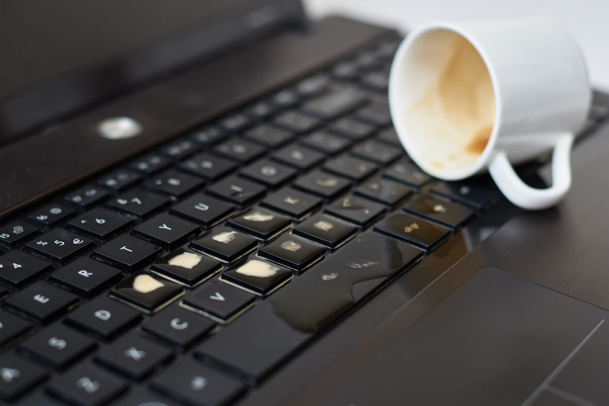 What to Do When You Spill Liquid on Your Laptop