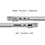 Apple MacBook Pro 14-inch - Silver [MW2W3X/A] thumbnail